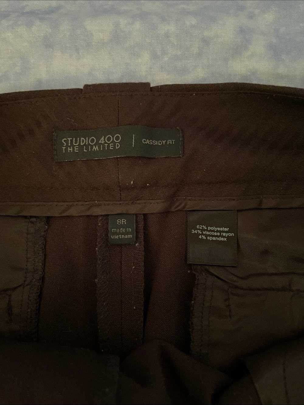 Studio 400 by The Limited: Women's Classic Brown Dress Pants—Cassidy Fit - Picture 3 of 5